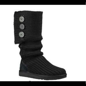 UGG Classic Cardy Sweater Boot (Big girls) size:5